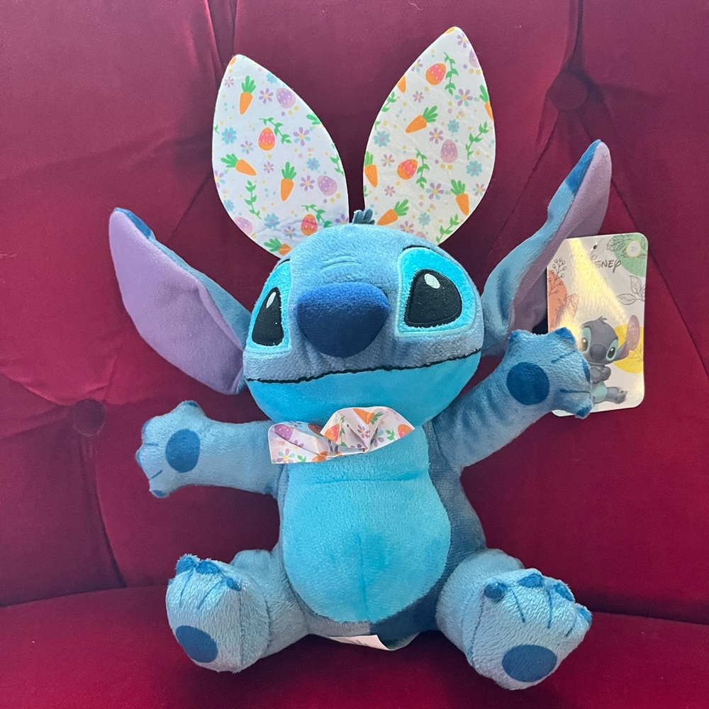 Disney Stitch Easter Plush NWT